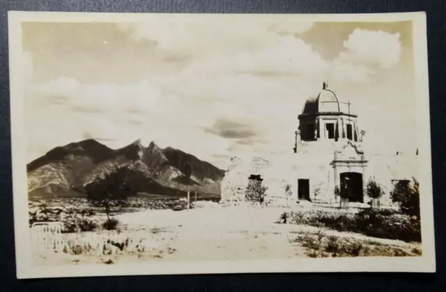 Postcard -  RPPC Real Photo Obispado Monterrey N.L. Mexico