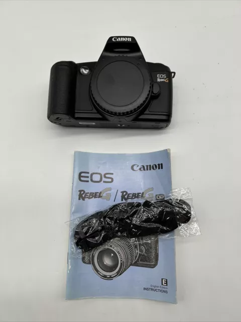 Canon EOS Rebel G 35mm SLR Film Camera Body Only, Tested And Working, JL