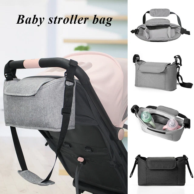 Baby Buggy Stroller Organiser Pram Pushchair Storage Bag Cup Holder Mummy Bag