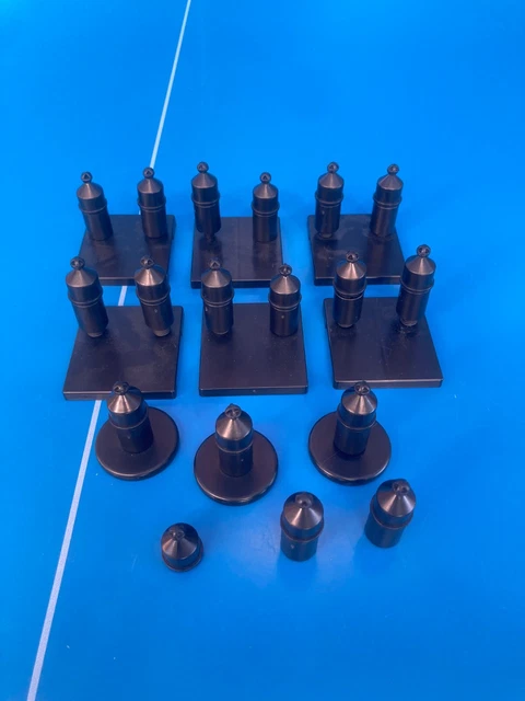 Lot De 9  supports de rails  pour circuit  Carrera Go virage courbe