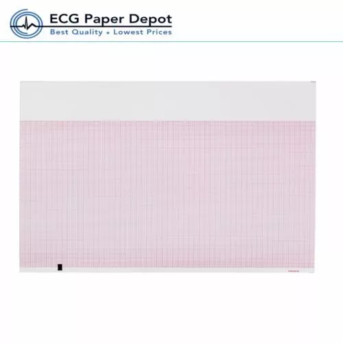 Papier d'enregistrement thermique ECG ECG Mortara compatible Z-Fold rouleaux 1 tampon