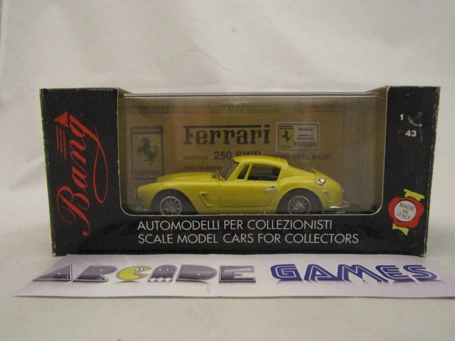 Lot De 3 Ferrari 250 SWB 1/43 BANG - Miniatures De Collection Vintage