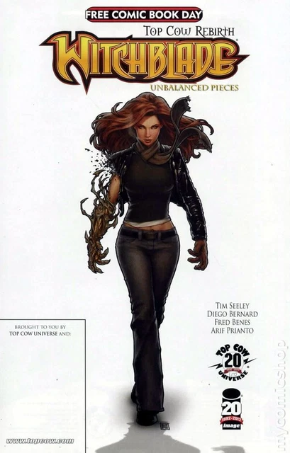 Witchblade Unbalanced Pieces FCBD #0 VG 2012 Stock Image Low Grade