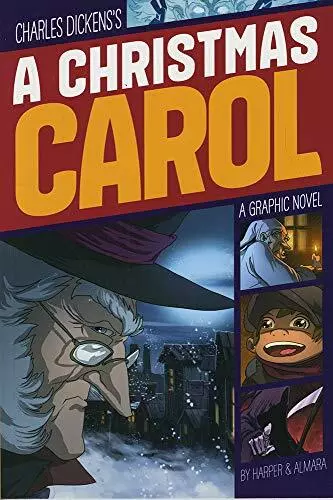 A Christmas Carol (Graphic Revolve: Common Core Editions) by Benjamin Harper The