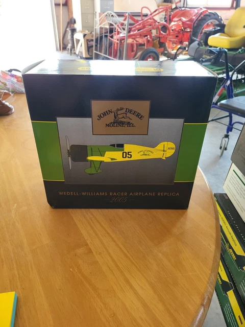 SpecCast John Deere JD2005 Wedell-Williams Racer Airplane Replica 1/48 #43003