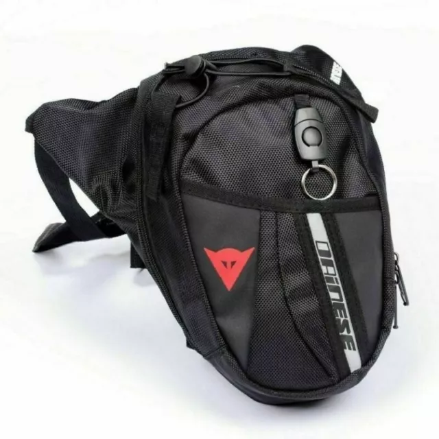 Tasche Motorrad DAINESE Bein Bauchtasche Rucksack Shoulder Bag Moto Leder Bag QR