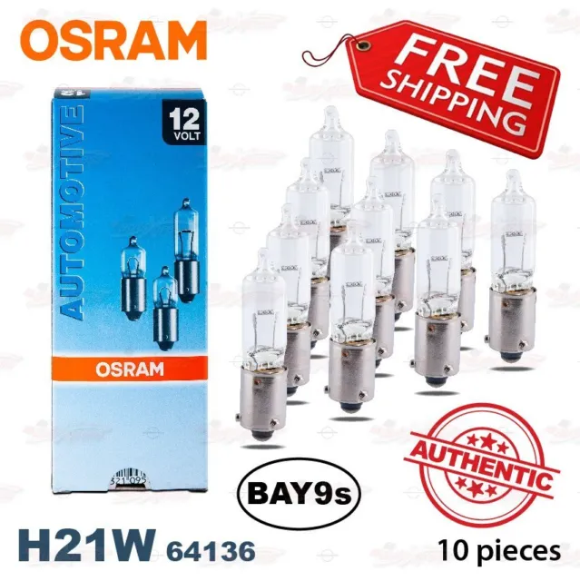 OSRAM Birne Licht Lampe Blinklicht Standlicht Rücklicht H6W H21W