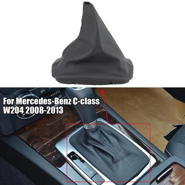 CHICIRIS Cornice Portabicchieri In Fibra Di Carbonio Per Mercedes Classe C W204 2007-2014 - Argento, Antigraffio