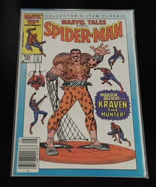Marvel Tales vol.2 #187 1986 Canadian Newsstand High Grade 7.5 Comic RM6-259