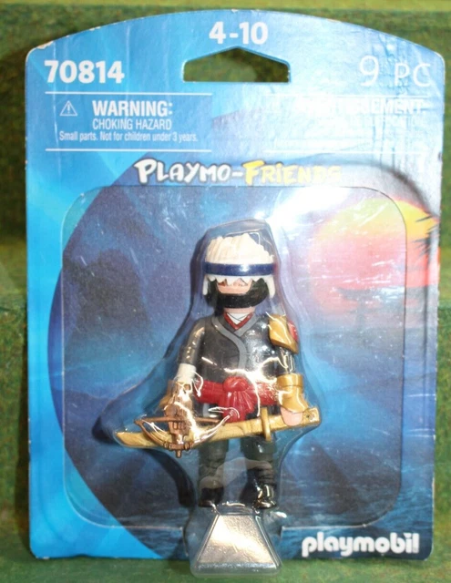 PLAYMOBIL Friends 70814 Ninja - Action-Figur Mit Schwert, Armbrust & Kampf-Ausrüstung