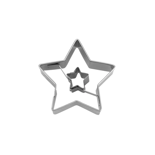 STÄDTER 'PRÄGEAUSSTECHER STERN in Stern Edelstahl 4cm' EUR 4,95