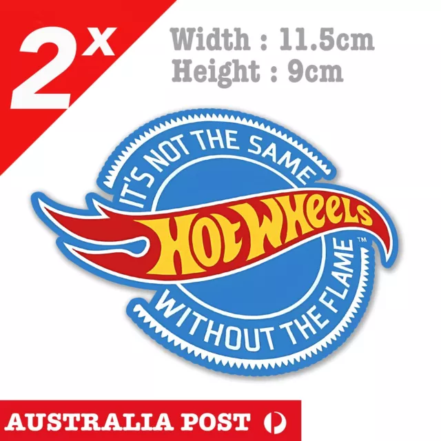 Hot Wheels Badge Logo  Vinyl  Stickers