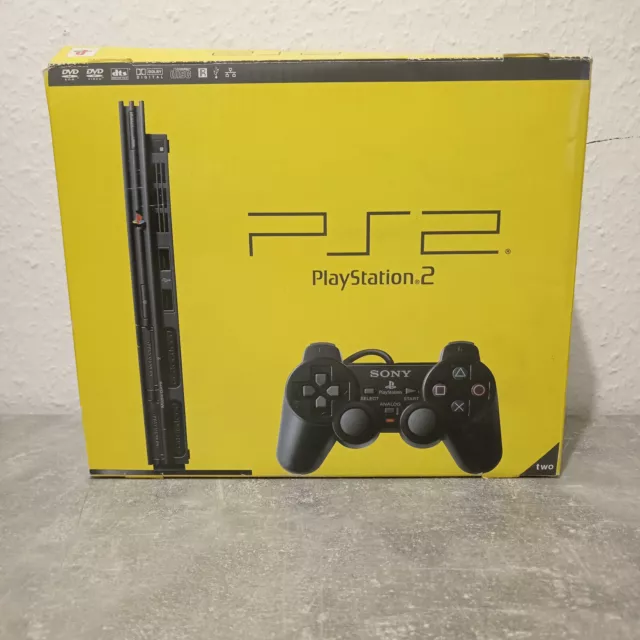 Originalverpackung OVP + Anleitung für Sony Playstation 2 PS2 Konsole