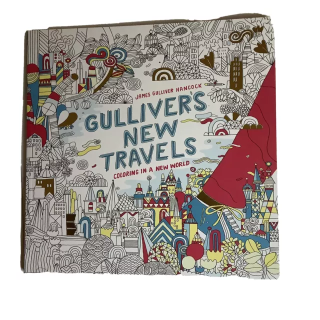 Gullivers New Travel Colouring Book New Copy