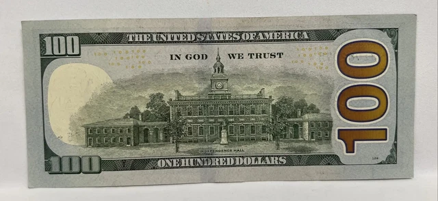 SERIES 2017A ~ US One Hundred Dollar Bill Star Note $100 Atlanta PF