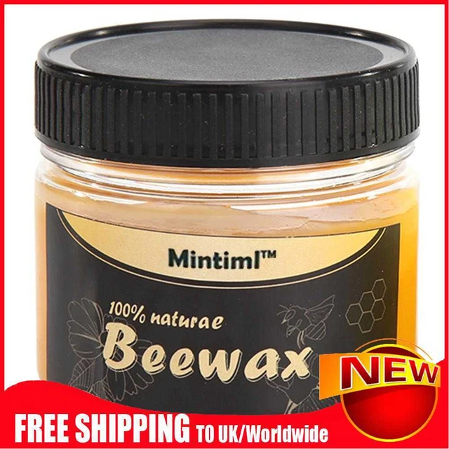 80 g esmalte de cera de abejas crema miel jabón proteger madera muebles mantenimiento
