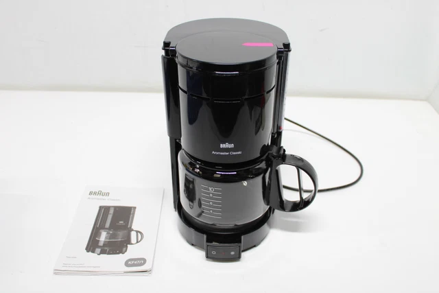 Braun KF 47/1 BK Filterkaffeemaschine 10Tassen Schwarz