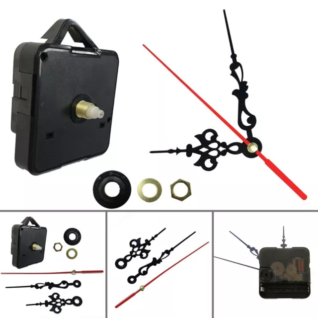 Quartz Horloge Murale Mouvement Mécanisme Remplacement Mains Moteur Kit Outils