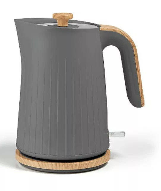 1.7L Electric Grey Shade Autometic Kettle Water Jug Fast Boiler 3000w Gift 😍 UK