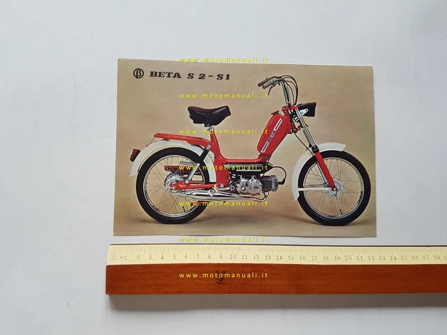 Beta 50 S 2 - S 1 depliant italiano originale