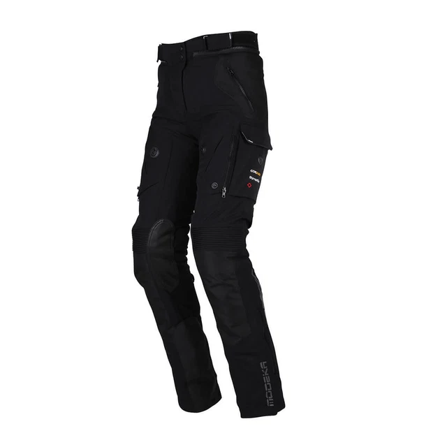 Moto Modeka Panamericana II Pantaloni Tex Donna (Nero) TG:40D