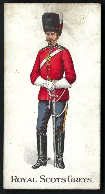 Gallaher - Types Of British Army (Green) - Royal Scots Greys