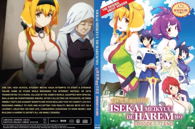 Isekai Meikyu de Harem wo Vol. 1-9 Japanese Comic Book Manga Anime Set