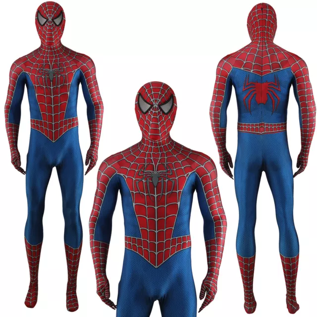Costume cosplay classique enfant et adulte Raimi Spiderman imprimé en 3D  zentai