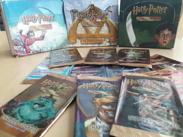 Cartes Harry Potter JCC et TCG SET CHAMBER OF SECRET EN ANGLAIS