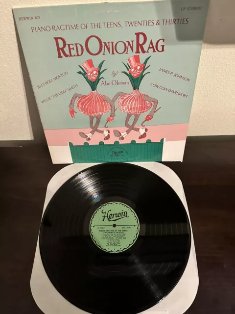 Various – Piano Ragtime Of The Teens, Twenties & Thirties HERWIN 402 VINYL
