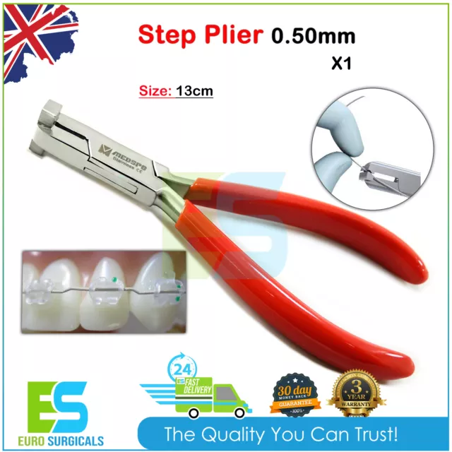 Step Orthodontic Plier Orthodentalusa Corp. Pliers Bending Detailing Dental Wire