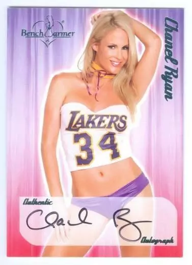 Chanel Ryan "Autograph Card" Benchwarmer 2006 Series 2