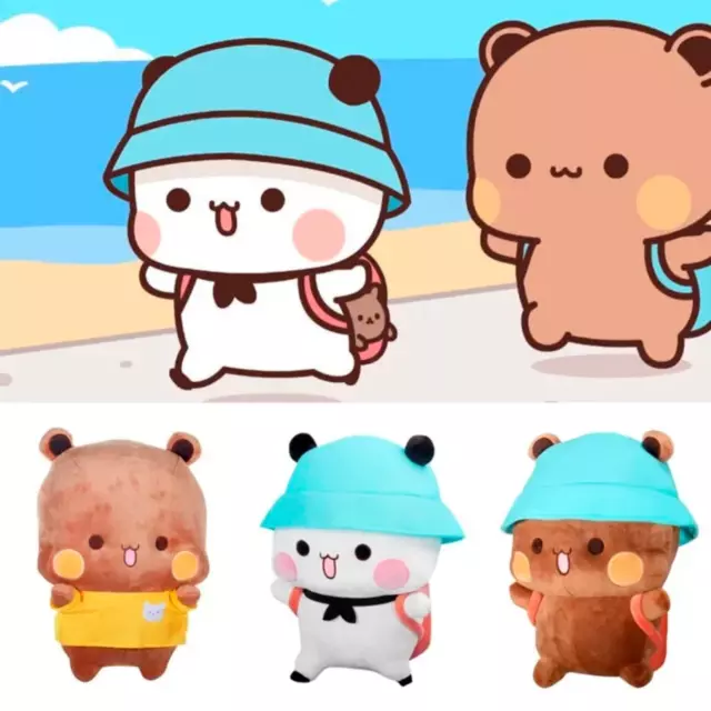 Panda Bubu And Dudu Yiers Mitao Plushie Doll Cute Plush Bear Toys Kid Xmas Gift