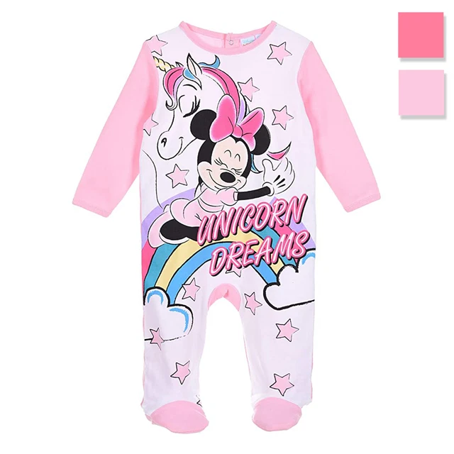 Body neonato Disney Minnie tutina Pagliaccetto bimba maniche lunghe 3304