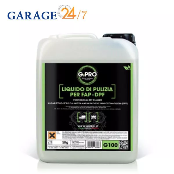 Detergente Disincrostante Per Filtri Fap / Dpf - G100 - Tanica Da 5 Lt