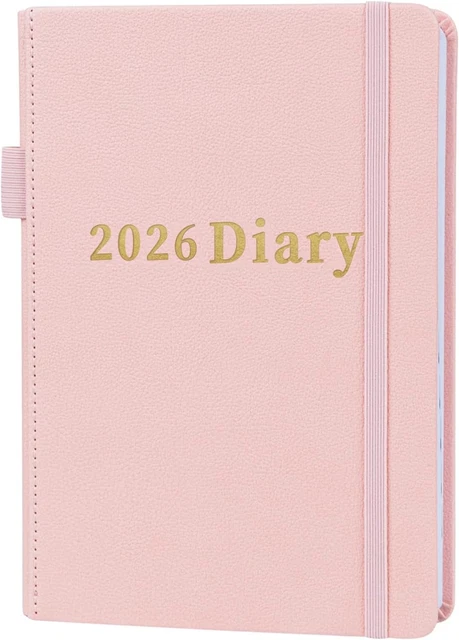 2026 DIARY A5 Page a Day Diary 2026 Day Per Page from January 2026 to ...