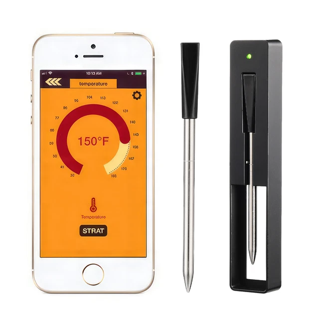 KABELLOS SMARTE FLEISCHTHERMOMETER Reichweite Bluetooth