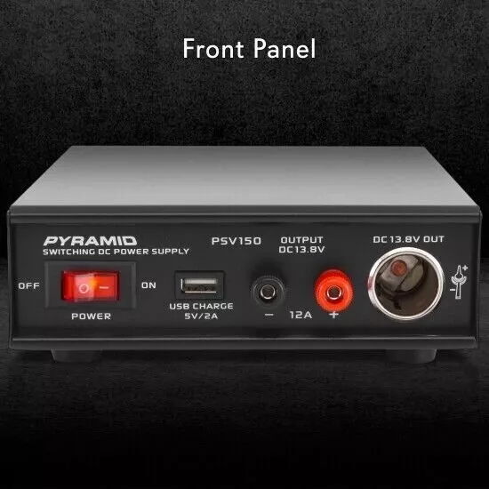 Pyramid PSV150 Desktop Bench Power Supply, AC-to-DC Power Converter (12 Amp) 3