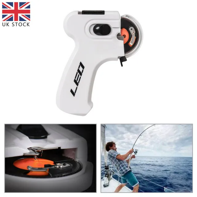FISHING KNOT MACHINE Fishing Line Knot Machine Fishing Hook Tier Tool for  Tying £14.64 - PicClick UK
