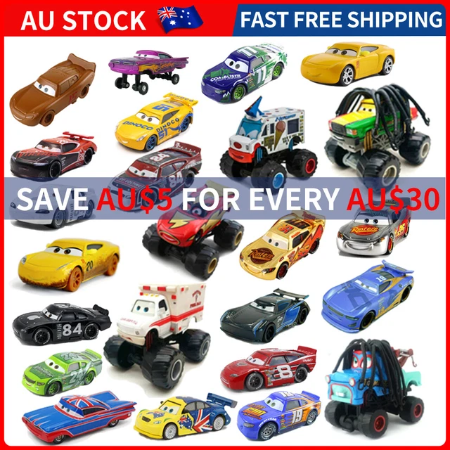 Disney Pixar Cars Lot Lightning McQueen 1:55 Diecast Model Car Collect Toys Boy