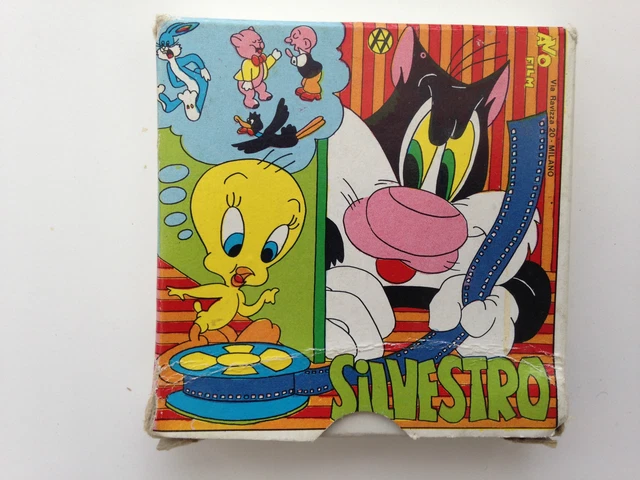 Film Super 8 Couleurs Looney Tunes - Silvestre Et Grosminet, Warner Bros, Techno Film