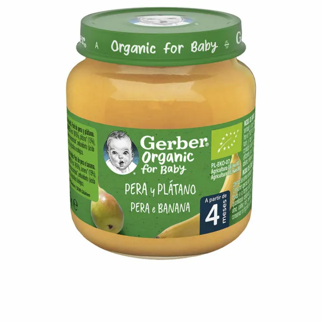 Babygläschen Nestlé Gerber Organic Pera Banane