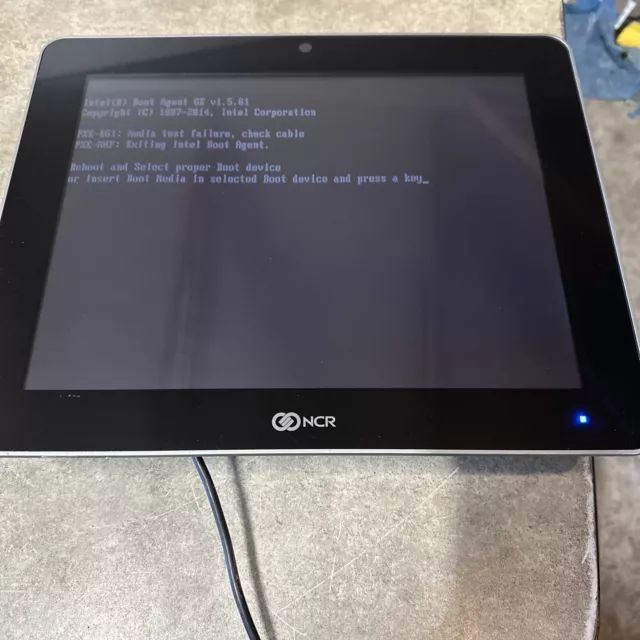 NCR RealPOS XR7 7702-2315-8801 Terminal No Stand with p/cord - back brkt no hdd