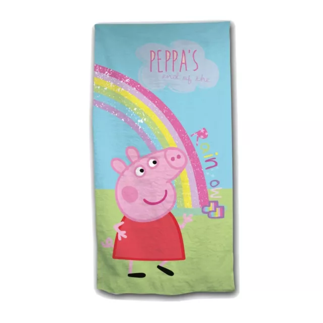 Peppa Pig Serviette de Bain de Plage 70 x 140cm
