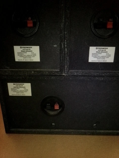pioneer speakers vintage HTP100-CR