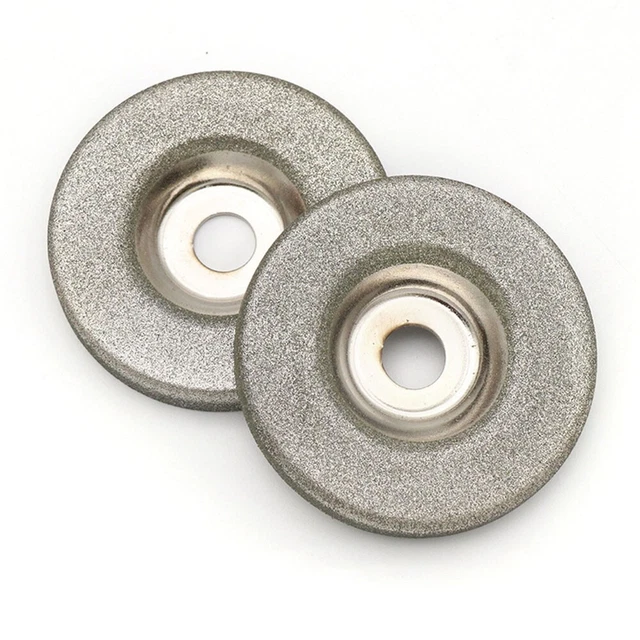 Roue de meulage diamant premium 2 pièces aiguiseur 50 mm de diamètre pour meul
