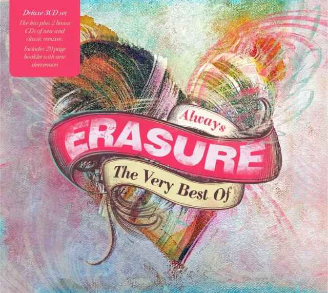 Erasure - Always: The Very Best Of Erasure (Deluxe 3Cd Box) 3 Cd New!