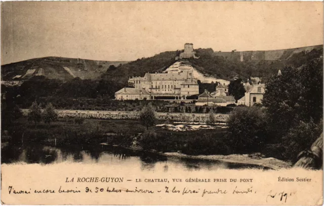 CPA La Roche Guyon Le chateau (1318026)