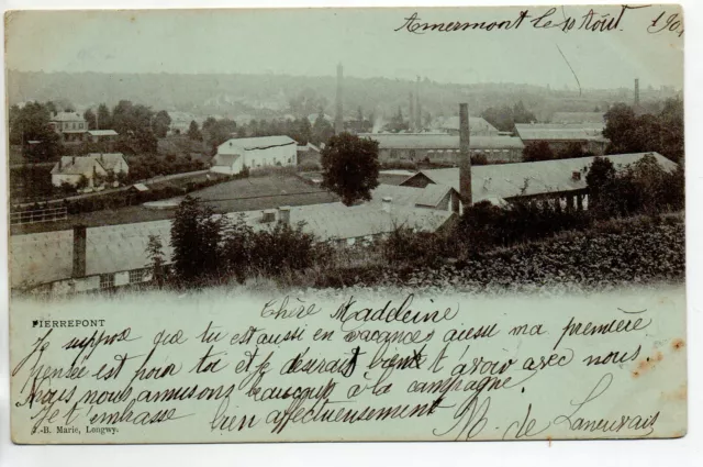 PIERREPONT - Meurthe et Moselle - CPA 54 - factory view