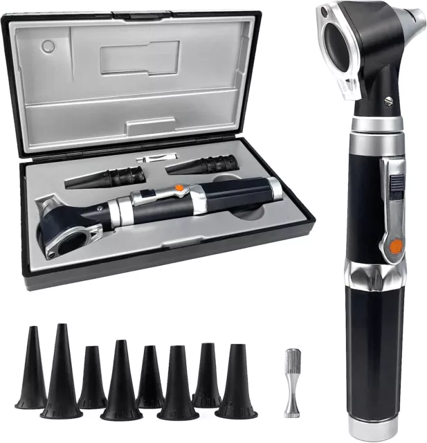 SCIAN Otoskop Ear Scope mit Licht 3 fache Vergrößerung Ohrenleuchte Mini HNO